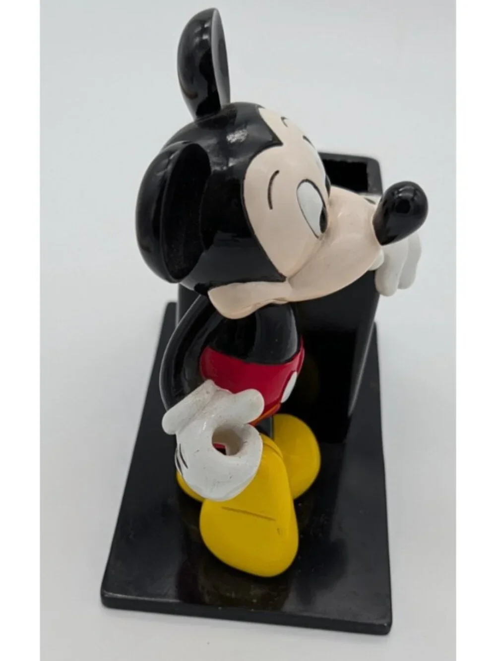 Vintage Mickey Mouse Desk Accessory Pencil Holder Disney office decor organizer